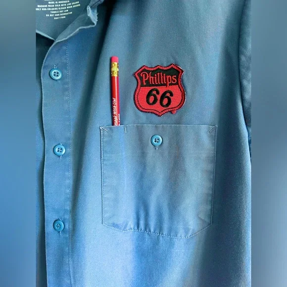 Mechanic’s Shirt w/ long thermal sleeves size L - Picture 3 of 8